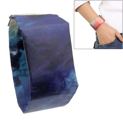Stad van Sky patroon creatieve Fashion waterdichte papier Watch intelligente papier elektronische polshorloge
