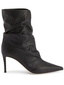 Giuseppe Zanotti bottines Yunah 85mm en cuir - Noir