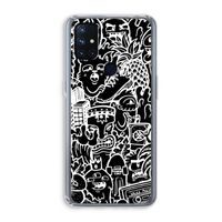 Vexx Black Mixtape: OnePlus Nord N10 5G Transparant Hoesje