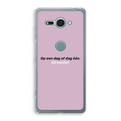 gij beslist: Sony Xperia XZ2 Compact Transparant Hoesje