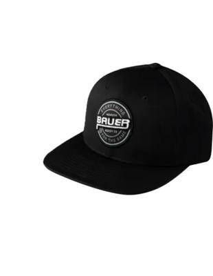Bauer Twill Snapback Hat (zwart) Zwart