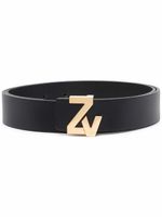 Zadig&Voltaire ceinture à boucle logo - Noir - thumbnail