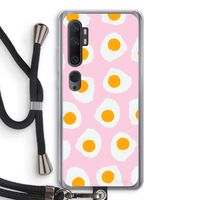 Dancing eggs: Xiaomi Mi Note 10 Transparant Hoesje met koord