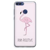 Pink positive: Huawei P Smart (2018) Transparant Hoesje