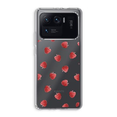 Framboosjes: Xiaomi Mi 11 Ultra Transparant Hoesje