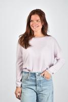 Les Tricots de Lea trui Monroe 37778 orchid