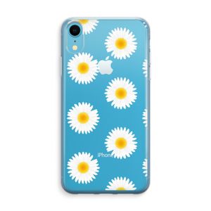 Margrietjes: iPhone XR Transparant Hoesje