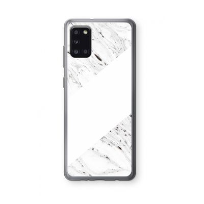 Biggest stripe: Samsung Galaxy A31 Transparant Hoesje