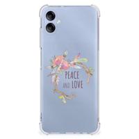 Samsung Galaxy A05 Stevig | Bumper Hoesje | Boho Text