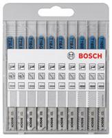 Bosch Accessoires Decoupeerzaagbladen | Basic voor metaal | 10-Delig | 2607010631 - 2607010631