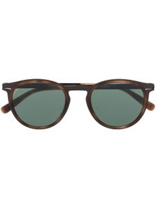 Mykita lunettes de soleil Siwa 711 à monture ronde - Marron