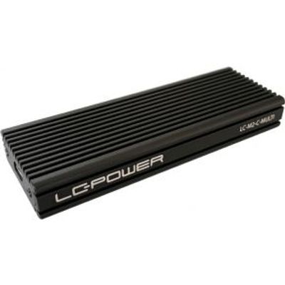 LC Power LC-M2-C-NVME-MULTI M.2 SSD Enclosure (NVMe & SATA)