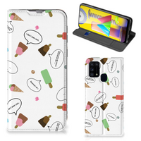 Samsung Galaxy M31 Flip Style Cover IJsjes - thumbnail