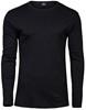 Tee Jays TJ530 Men´s Long Sleeve Interlock Tee - Black - S