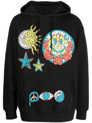 MARKET hoodie Mosaic à imprimé graphique - Noir
