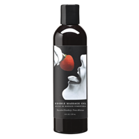 Earthly body Strawberry Edible Massage Oil - 8 fl oz / 237 ml