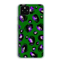 Green Cheetah: Google Pixel 5a 5G Transparant Hoesje