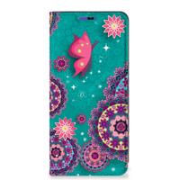 Samsung Galaxy A22 4G | M22 | Bookcase | Cirkels en Vlinders