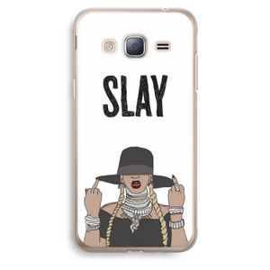 Slay All Day: Samsung Galaxy J3 (2016) Transparant Hoesje