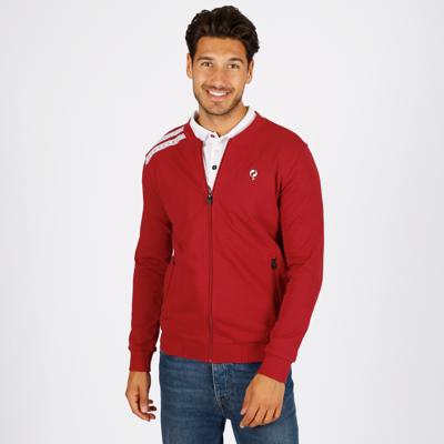 Heren Vest Tirns | Donkerrood
