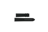 Horlogeband Tissot T0636101604700A / T600031944 / T610031948 Leder Zwart 20mm