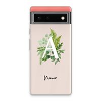 Green Brush: Google Pixel 6 Transparant Hoesje