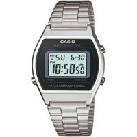Horloge Heren Casio B640WD-1AVEF Zwart Zilverkleurig