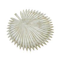 Tafeldecoratie Versa Wit Hout MDF 37 x 3 x 37 cm