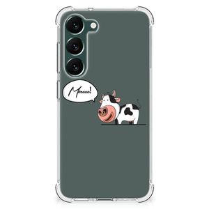 Samsung Galaxy S23 Plus Stevig Bumper Hoesje Cow