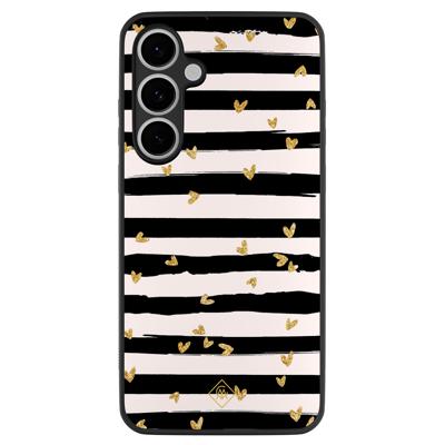 Samsung Galaxy S24 FE hoesje - Hart streepjes