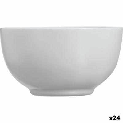 Kom Luminarc Diwali Granit Grijs Glas 14,5 cm (24 Stuks)