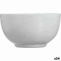 Kom Luminarc Diwali Granit Grijs Glas 14,5 cm (24 Stuks)
