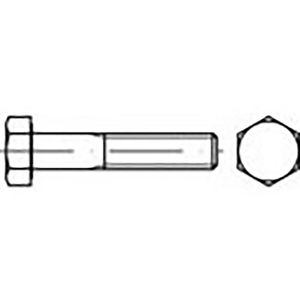 TOOLCRAFT TO-6861597 Zeskantbout M20 60 mm Buitenzeskant DIN 960 Staal 25 stuk(s)