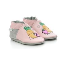 Robeez babyslofjes Holidays fruits rose dragee argent Maat