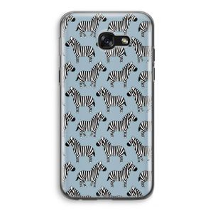 Zebra: Samsung Galaxy A5 (2017) Transparant Hoesje