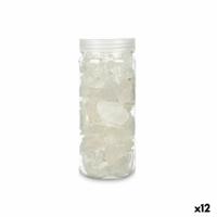 Decoratieve stenen 600 g Kwarts Wit (12 Stuks)