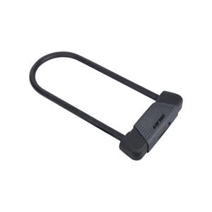 One beugelslot 18.34 18mm/34cm zwart/grijs