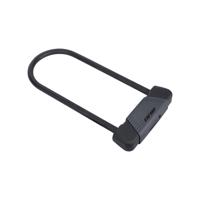 One beugelslot 18.34 18mm/34cm zwart/grijs