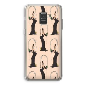 Pop Some Kim: Samsung Galaxy A8 (2018) Transparant Hoesje