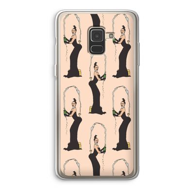 Pop Some Kim: Samsung Galaxy A8 (2018) Transparant Hoesje