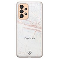 Samsung Galaxy A53 siliconen hoesje - C'est la vie