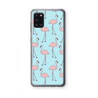 Anything Flamingoes: Samsung Galaxy A31 Transparant Hoesje