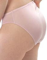 Zijden Dames Slip Alkena Kleur Zacht rose Maat Extra Extra Large