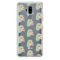 King Kylie: LG G7 Thinq Transparant Hoesje