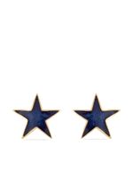 Susan Caplan Vintage boucles d'oreilles étoiles à clip (années 1990) - Bleu