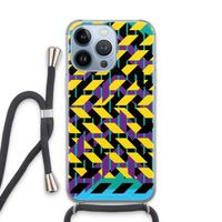 Skew Bee 3: iPhone 13 Pro Transparant Hoesje met koord