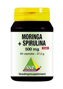 Moringa & spirulina 500 mg puur