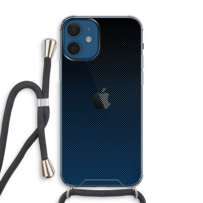 Musketon Halftone: iPhone 12 Transparant Hoesje met koord