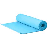 Yogamat/fitness mat blauw 180 x 51 x 1 cm