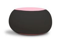 Terapy Ollie zitzak - Zwart + Roze | 65cm x 65cm x 65cm